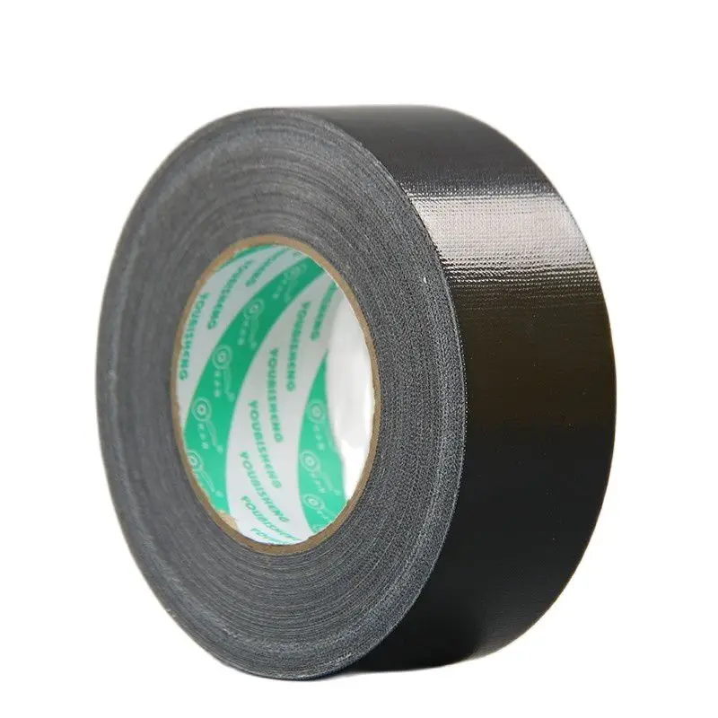 

Waterproof Carpet Strong Adhesive Floor Black Duct Tape 2cm3cm4cm5cm6cm 50 Meters Long