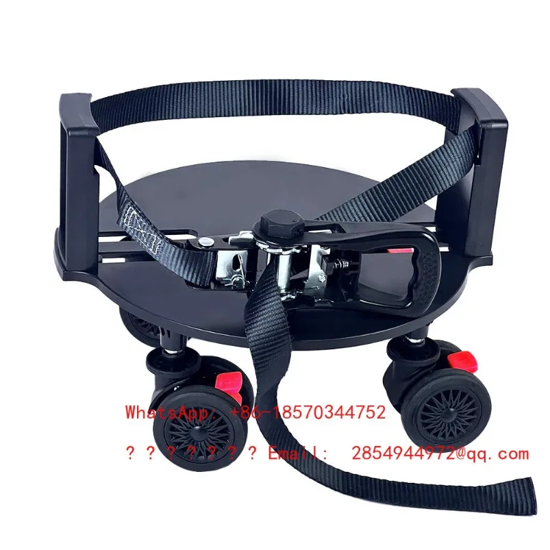 

Ball Bag Base Wheel with Tug 5-9.5 Inch Ball Bag Universal Four-wheel Universal with Brake Convenient