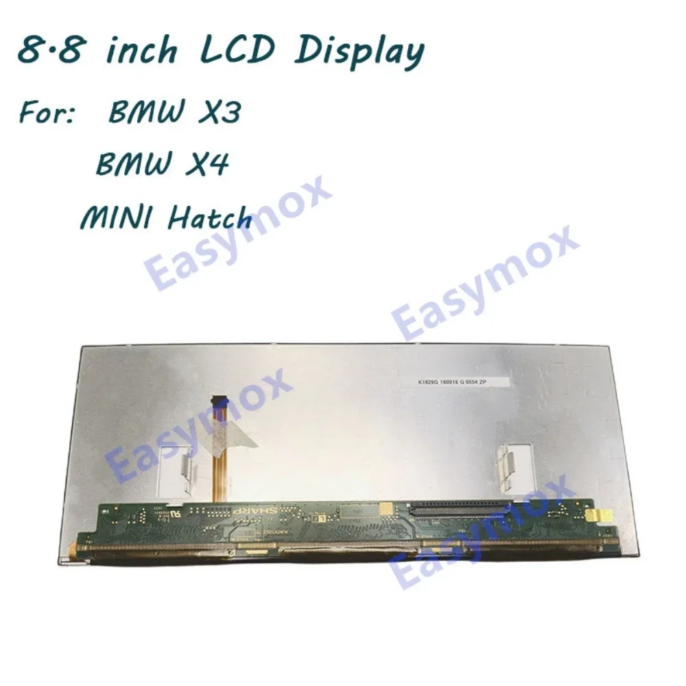  8.8 Inch LCD Display LQ088K5RZ05 For BMW X3 F25 X4 F26 X4 M F26 and MINI Hatch F55 F56 2013-2018 Navigation Panel