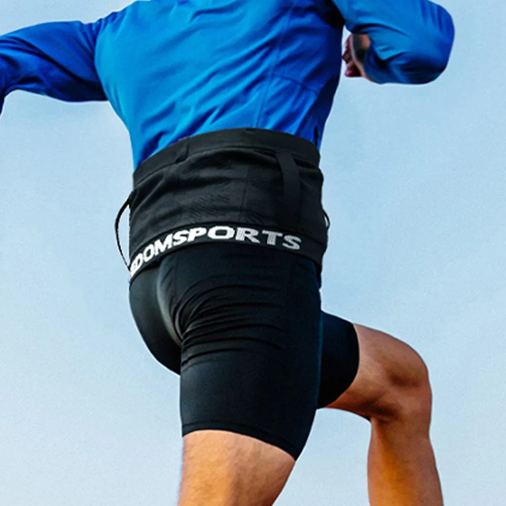 With Clip Marathon Invisible Waist Bag Running Belt Thin Marathon Running Bag Storage Slim Sports Phone Bag Sports Wear