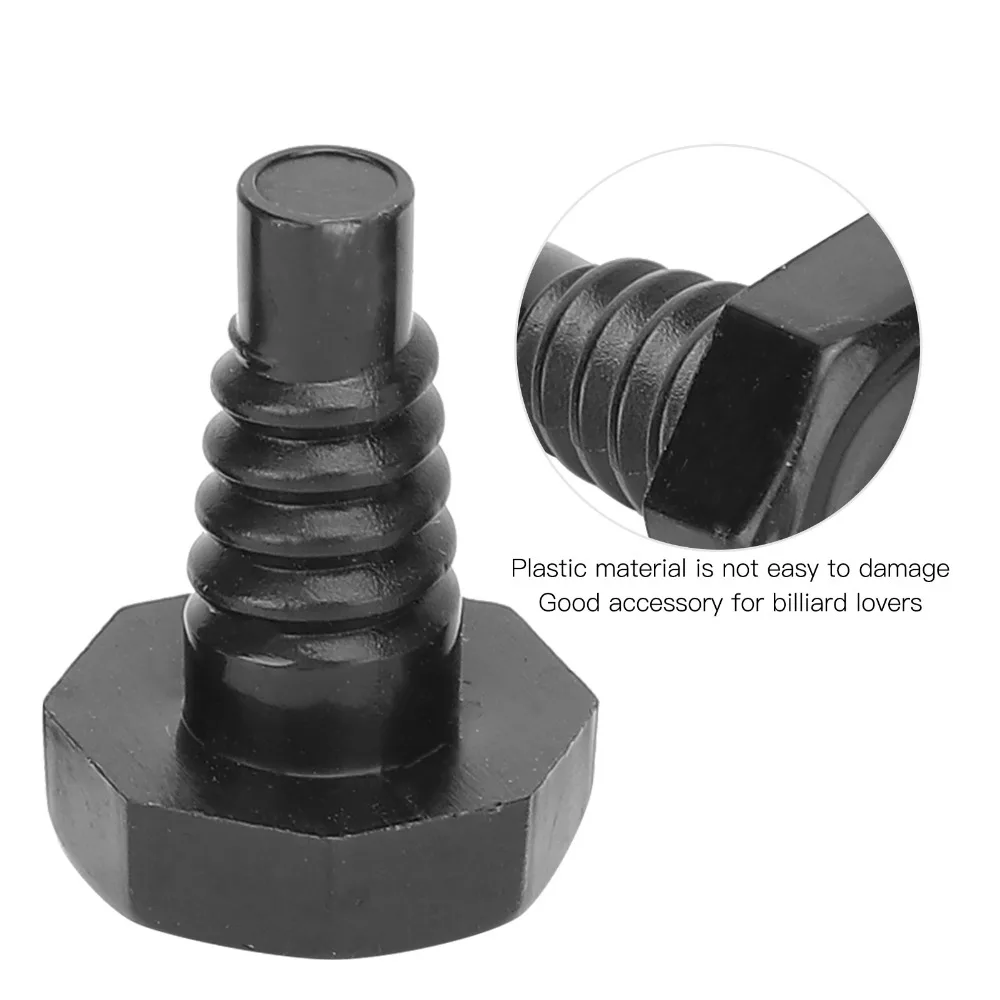 

15 шт. пластиковых защитных колпачков для наконечников бильярдных киев с острыми зубцами, винтовые, для защиты низа кия, оборудование для снукера