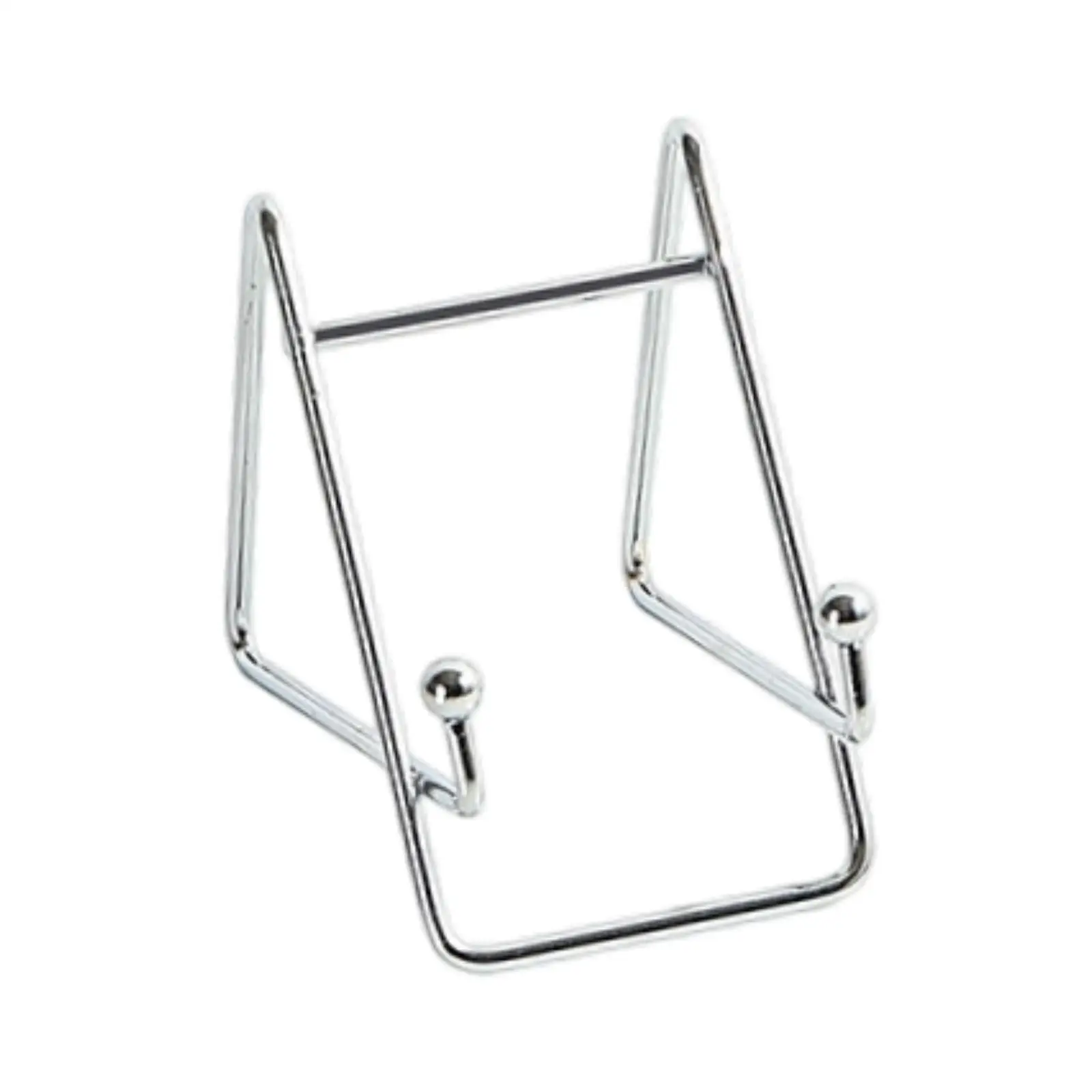 Smartphone Holder Iron Display Stand Phone Stands Display Metal Frame Holder for Decorative Plates Picture Office Desk