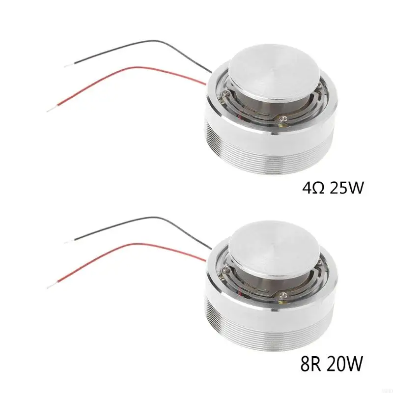 

A9BD 1Pcs 50MM Resonance Speaker DIY Vibration Loudspeaker Strong Bass(4Ω 25W/8Ω 20W)