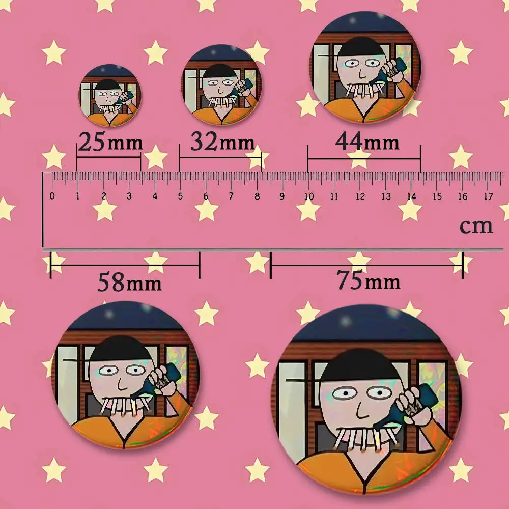 Artist Alley Fan-made Merch Custom Badges 75mm 44mm 25mm 32mm 58mm Collect Gifts Large Kevin S-Spencer