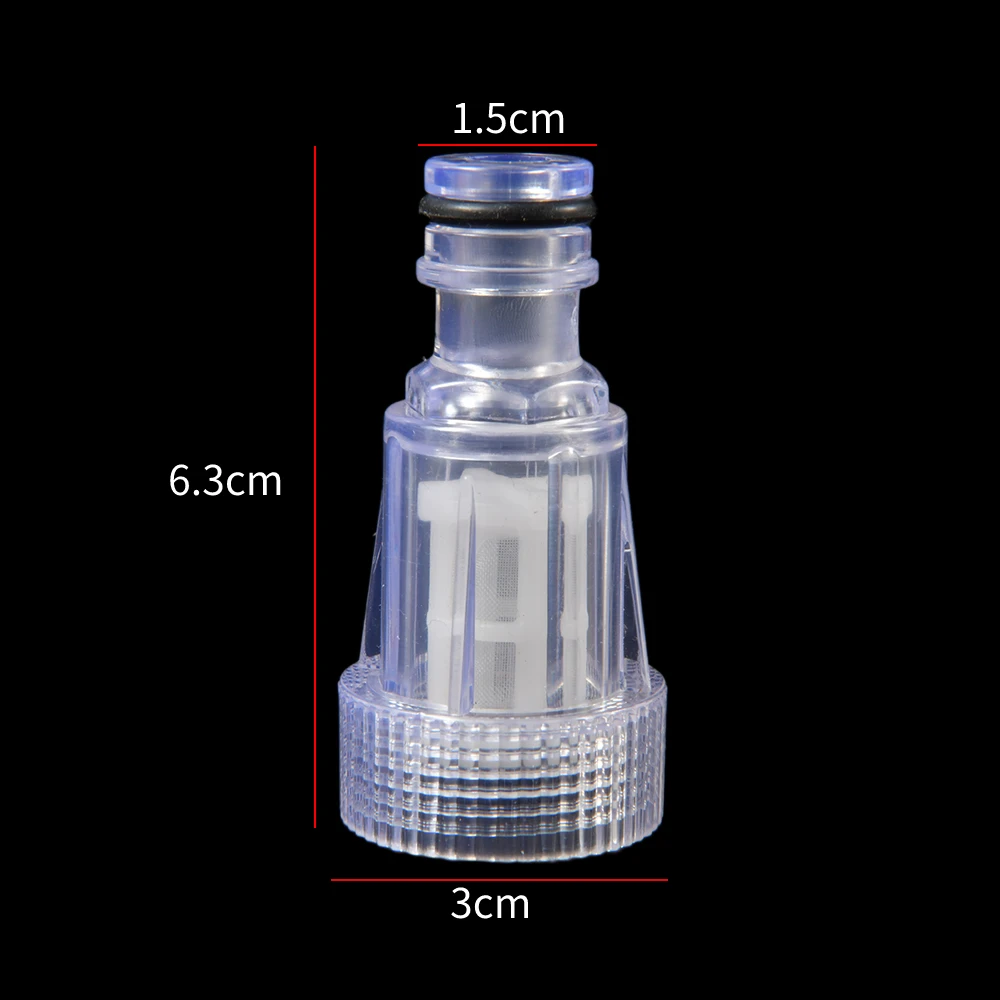 

Plastic Machine Water Filter High-pressure Connection Fitting for Series Pressure Washers Car Wash Hose Joint