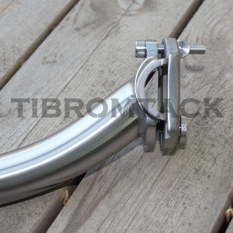 Titanium Bicycle Seat Post for MTB, Lightweight Road Bike Seats, 1.071, 1.244*13.780 in