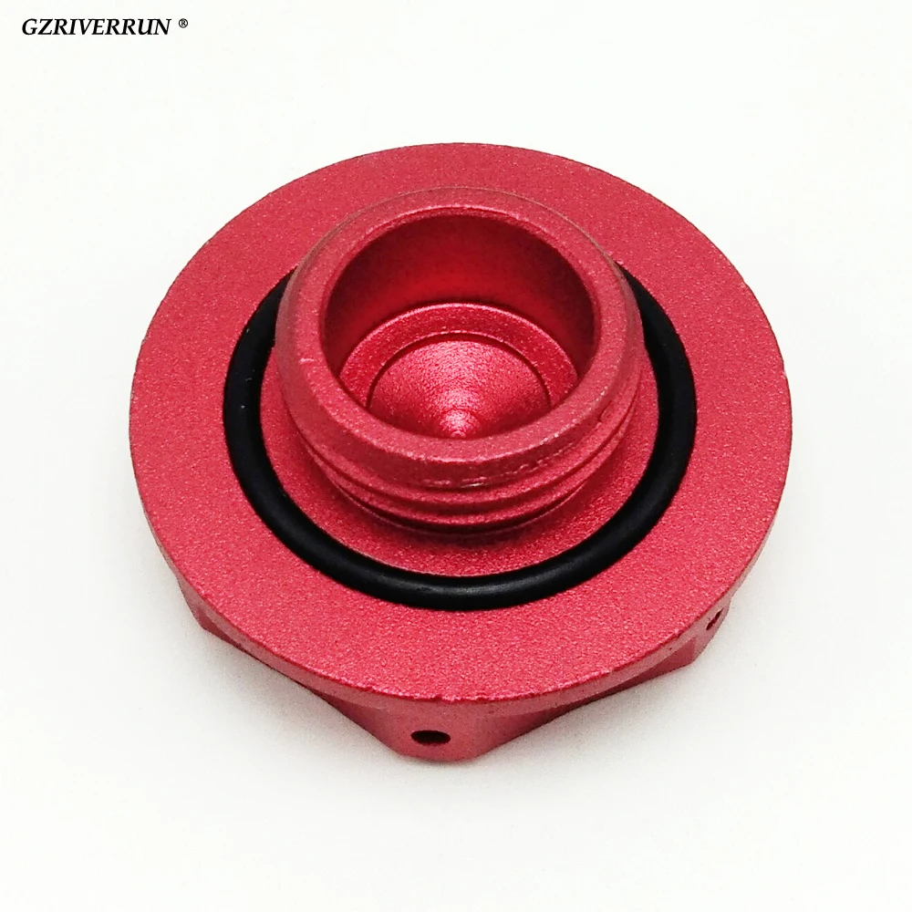 Aluminum Engine Oil Fuel Tank Cap for Honda JS Racing Rubber Sealing Ring Red Gold Silver Blue CNC 4runner Car Gas Filler