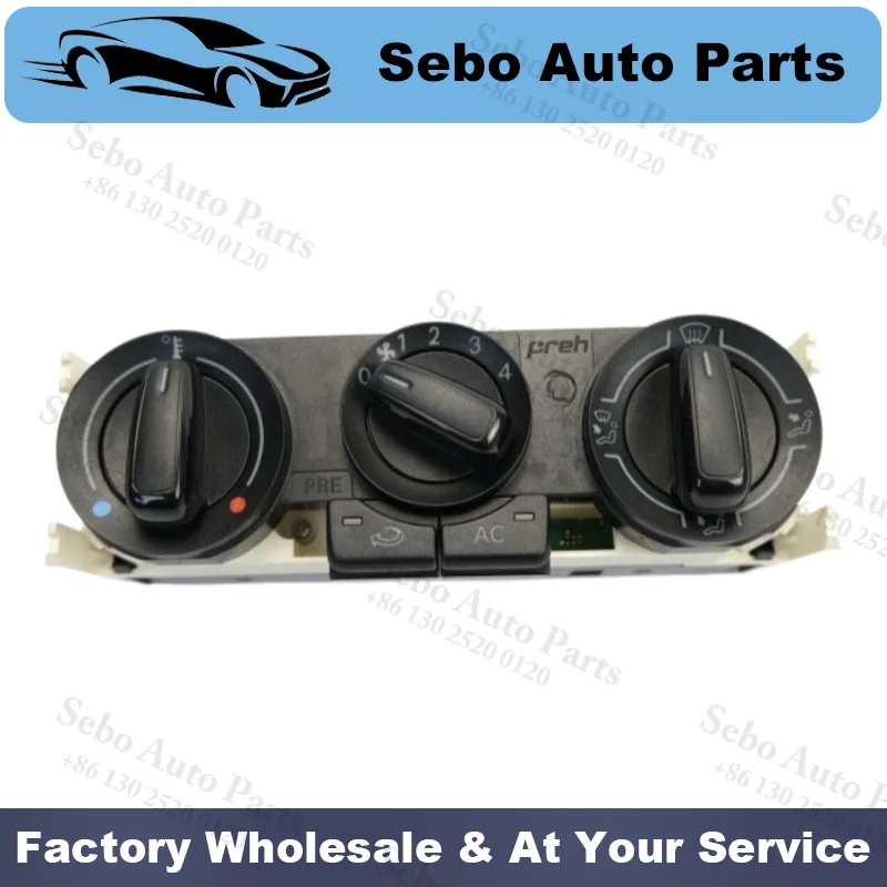 6RF820045C 6RF 820 045 C Panel de control manual de aire acondicionado y calefacción para Volkswagen Polo Vento, piezas interiores