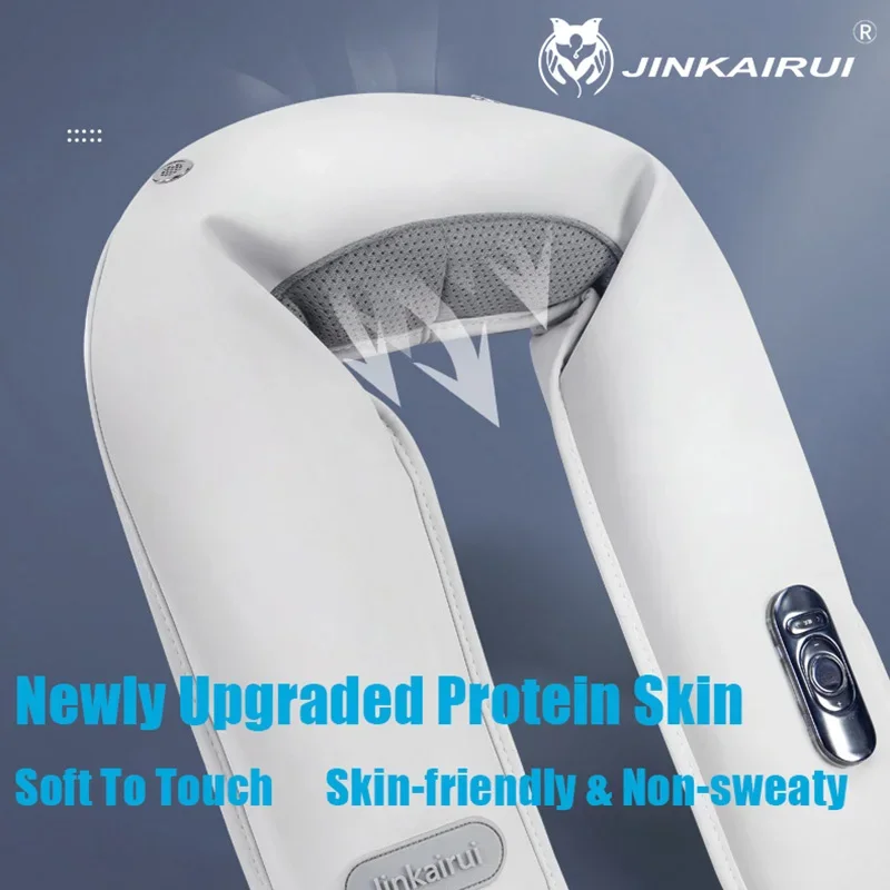 Neck And Shoulder Massager For Pain Relief 2023 Electric U Shaped Heating Foldable Percussion Body Massage Shawl Holiday Gifts