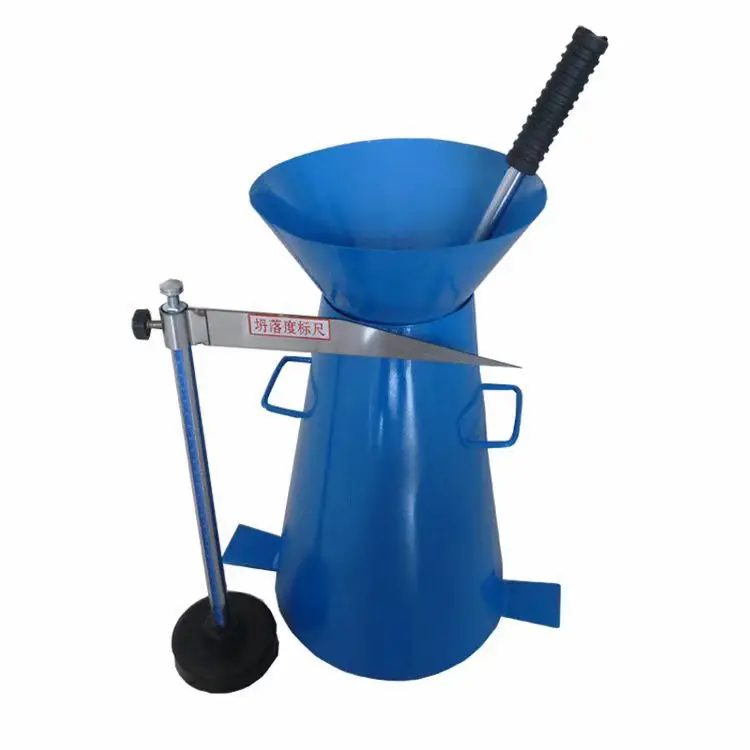 

Slump collapse funnel tube collapse measurement four-piece set thickened cylinder measuring instrument tamper standard scale