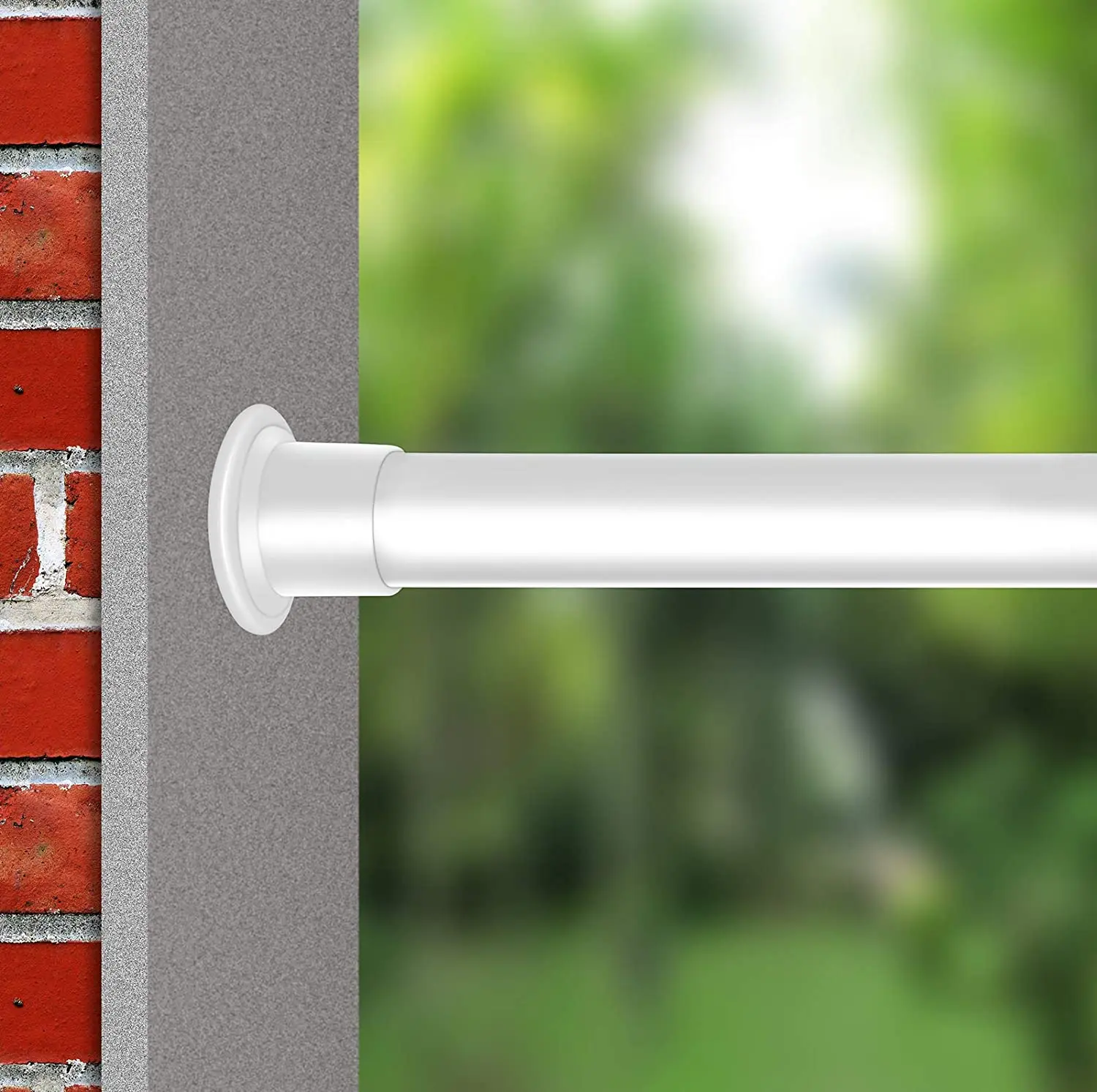 sttl Bathroom Spring Loaded Steel Curtain Rail Rods Shower Curtain Poles Tension Telescopic Shower Curtain Rod