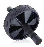 Dual-Wheel Core Trainer Strength Stability Workouts Home Gym Fitness Exercise Use Abs Abdominal Roller Wheel