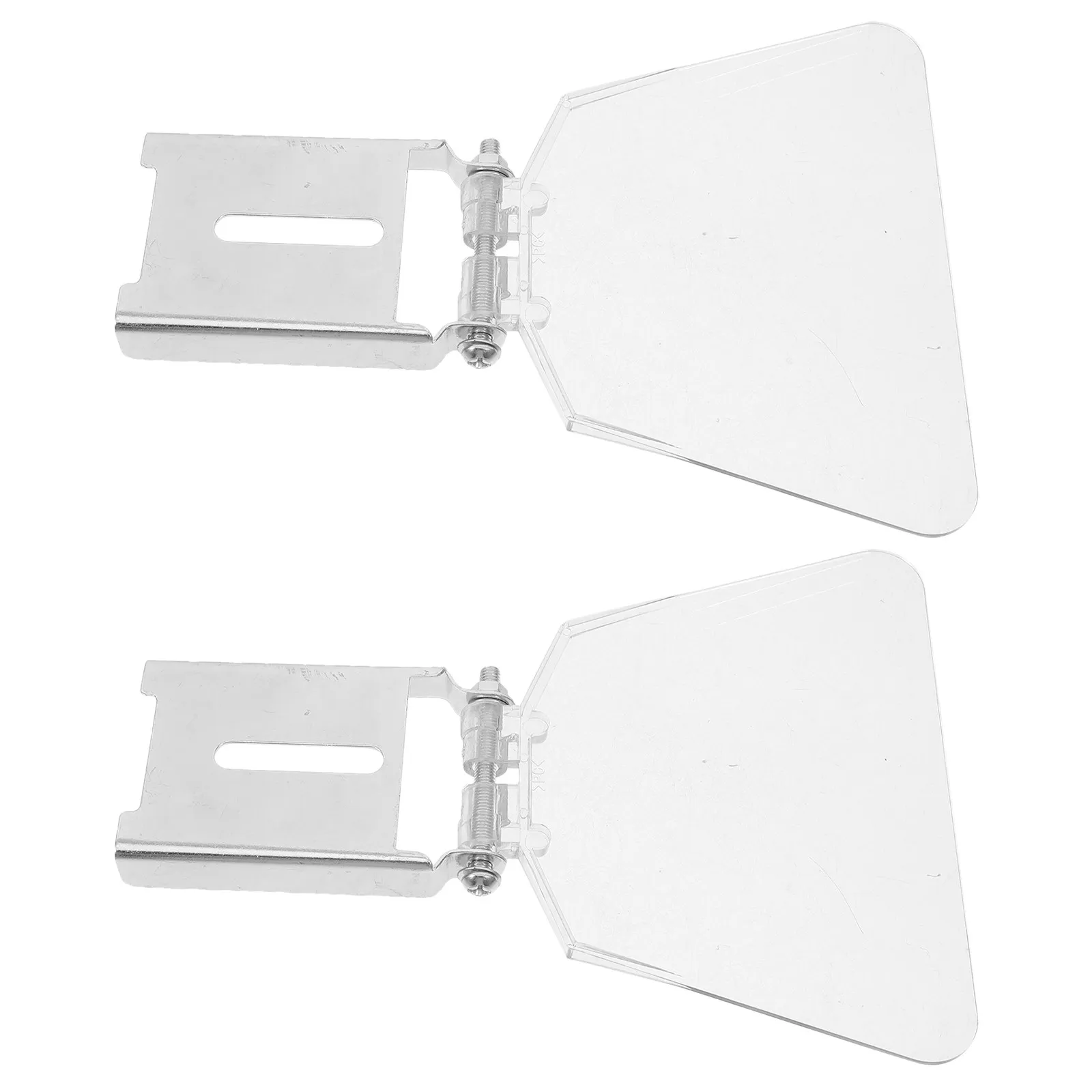 

1Pair Bench Grinder Eye Shield Transparent Plastic Protective Guard Cover Bench Eyeshield Replacement Safety Accessories