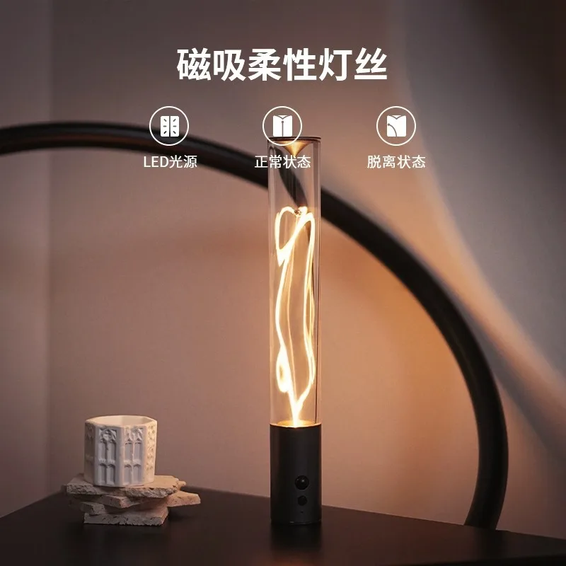 Wireless sensor light night  bedroom sleep night  camping