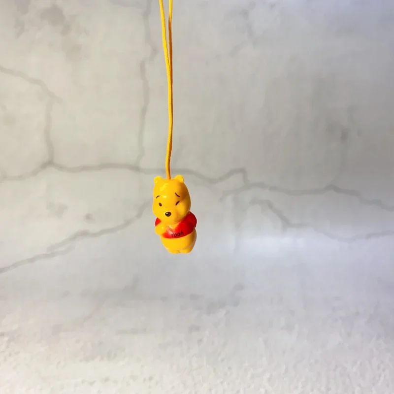 Genuine Bulk Q Version of The Little Yellow Bear In Red Clothes Cartoon Peripheral The Model Toys Key Bag Decoration