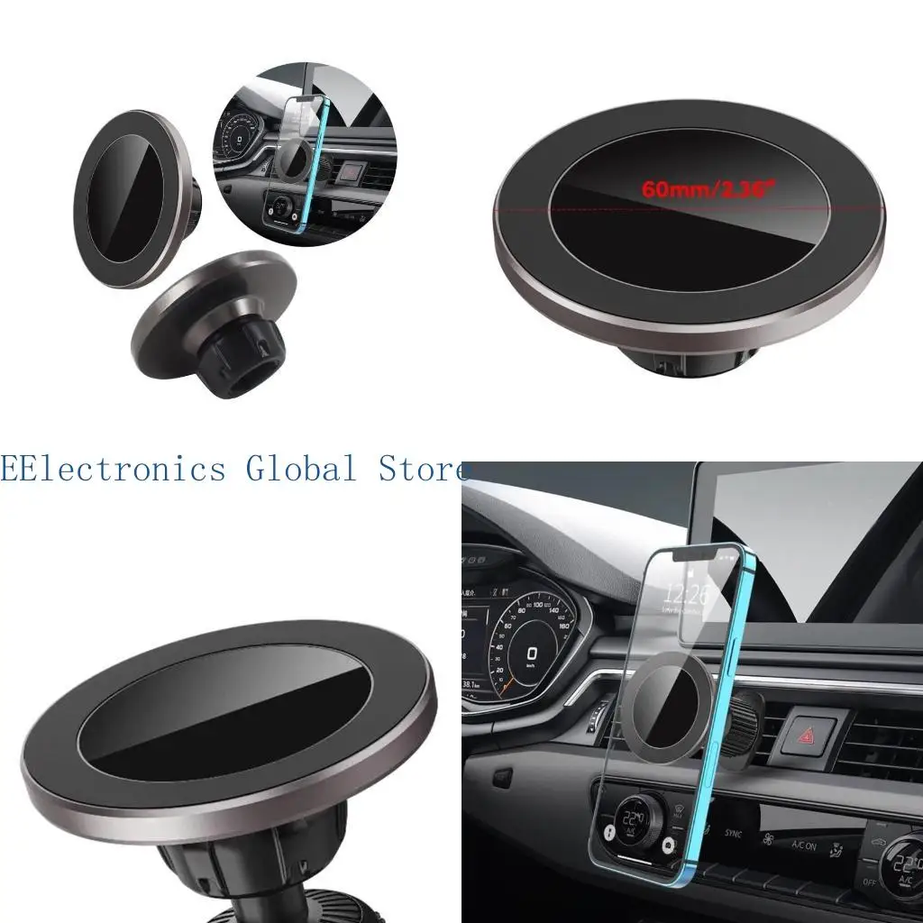 

462B Автомобильное крепление для шарового шарнира диаметром 17 мм/0,67 дюйма для серии 12/13/14/15, магнитный поворот