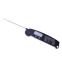 Thermometer Instant Read Meat Probe For Cooking Bbq Kitchen Internal Magnet -50~300℃ ±1°C Accuracy 180°