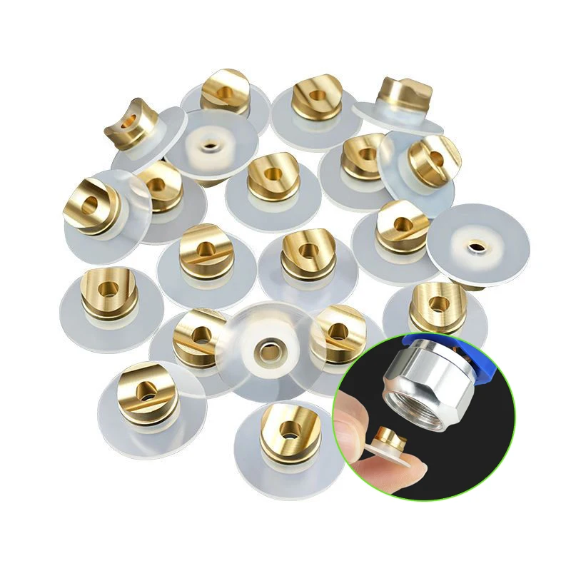 Pneumatic Paint Sprayer Nozzle Seal Washers Crescent Shaped Anti-Drip Seal Rings for Airless Paint Sprayer Accessories Universal
