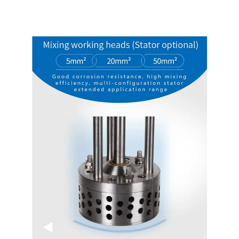 40L Lab Homogenizer Emulsifier High-Speed Mixer for Liquid Cosmetics High Shear Core Motor Component Chemical Processing