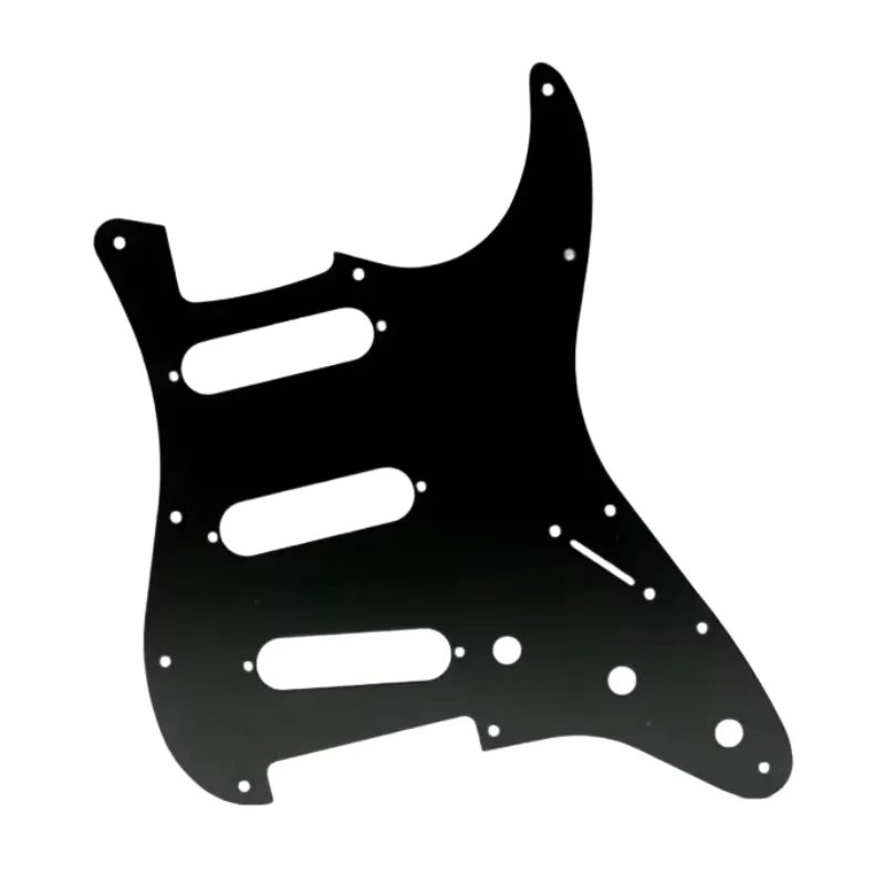 Different style New hand made 11 Holes Sollid wood 3 Ply Electric GUITAR  SSS Pickguard PARTS