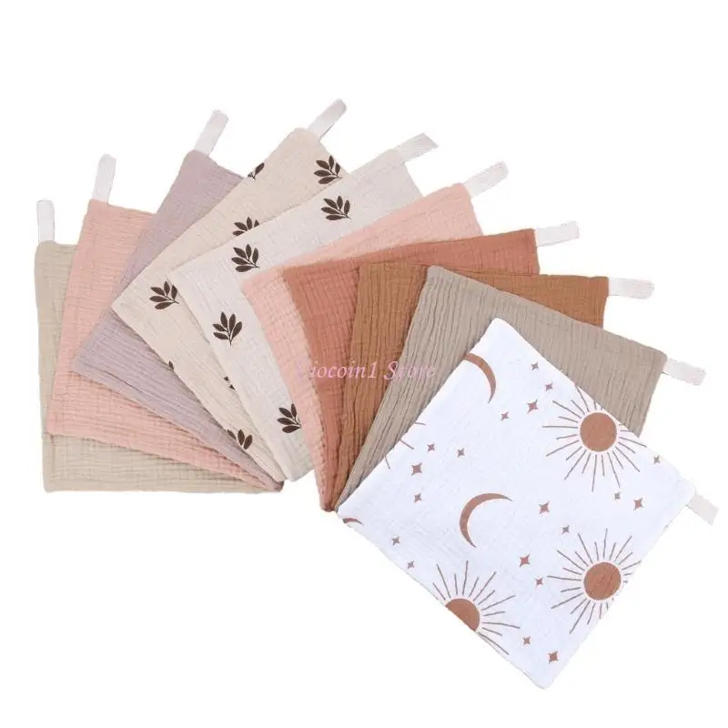 y1ub 10pcs منشفة الطفل مجموعة مناديل امتصاص عالية