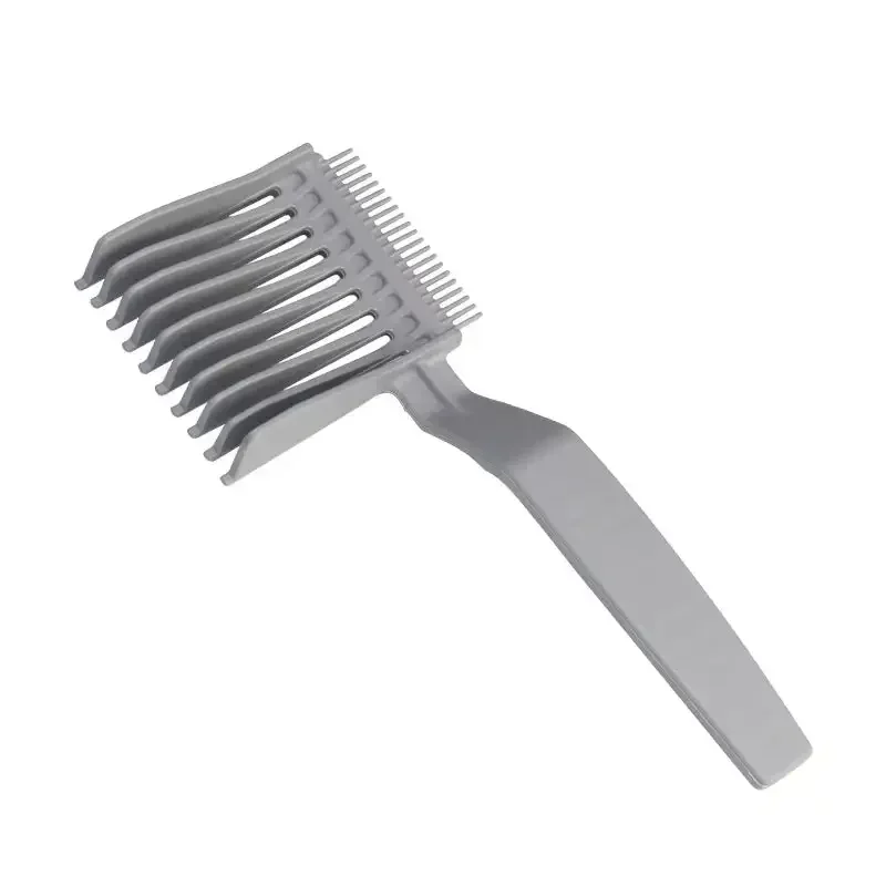 Men's Gradient Hairstyle Comb Hair Cutting Tool Professional Hair Comb Styling Tools Men Flat Top Guide Comb Haircut Clipper