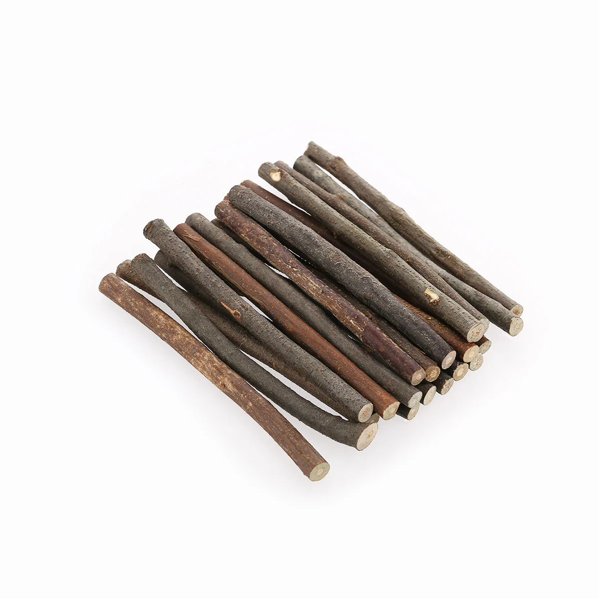 

20pcs Rosewood Sticks 0.5-0.8cm Diameter 10cm Length Fine Cutting Bark Surrounding DIY Craft Decorations Gifts Wooden Props