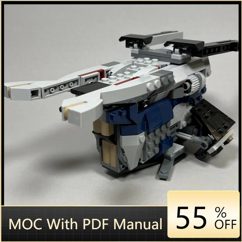 

319 шт. MOC Star Battle 40755, альтернативная сборка, имперский патруль, модель оружия, строительный блок, технология сборки, игрушка «сделай сам», подарок