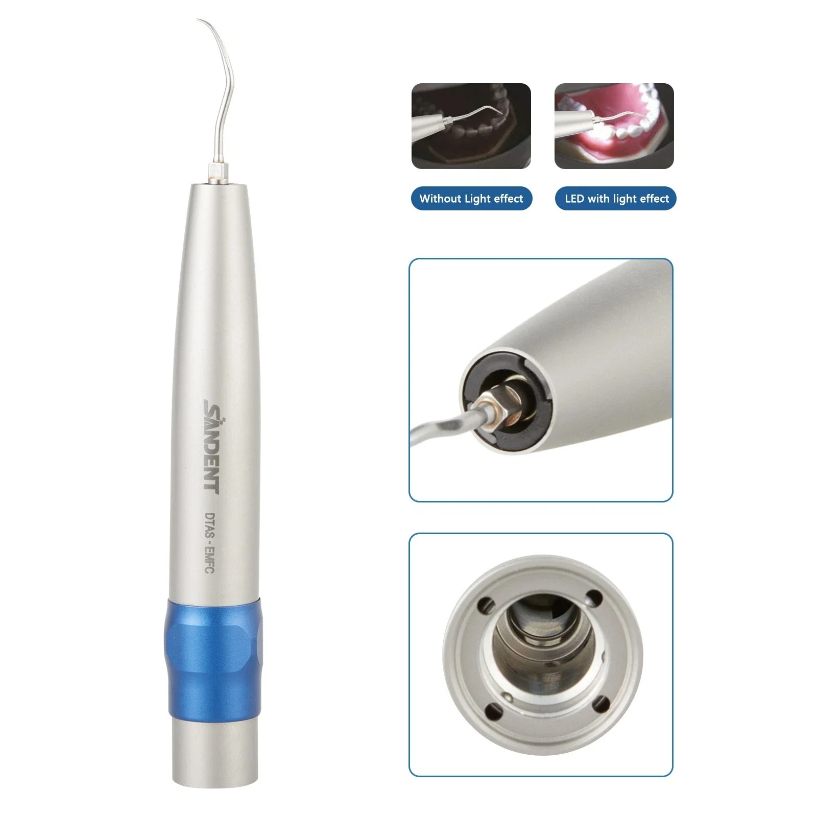 

Fit KaVo Dental Sonic L Fiber Optic Air Scaler Multiflex Coupling S1 S2 S3 Tip