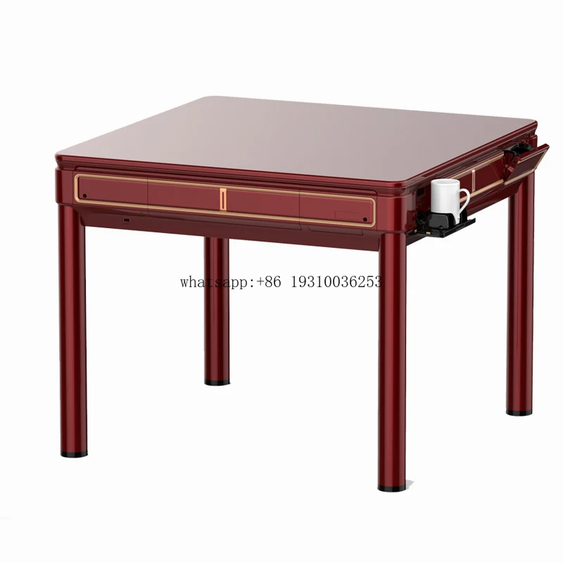 

Multi-color Mahjong Table Automatic With Two Pairs Of Mahjong Sets Dining Meal Play Dual-use Automatic Mahjong Table Set