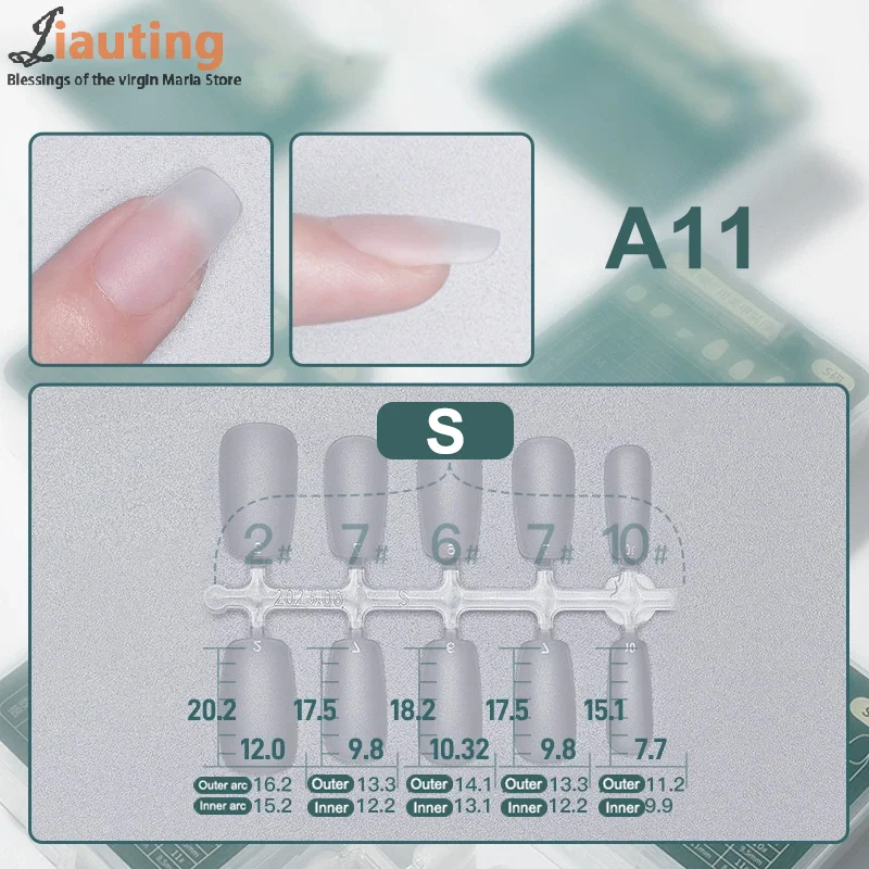 100Pcs/Box Matte Th… - image