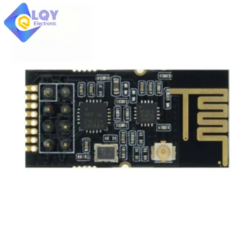 LQY GT-24 2.4G SMD NRF24L01 1100 meter long-distance NRF24L01 PA LNA SMD wireless modules 1100meters 2.4G Antenna