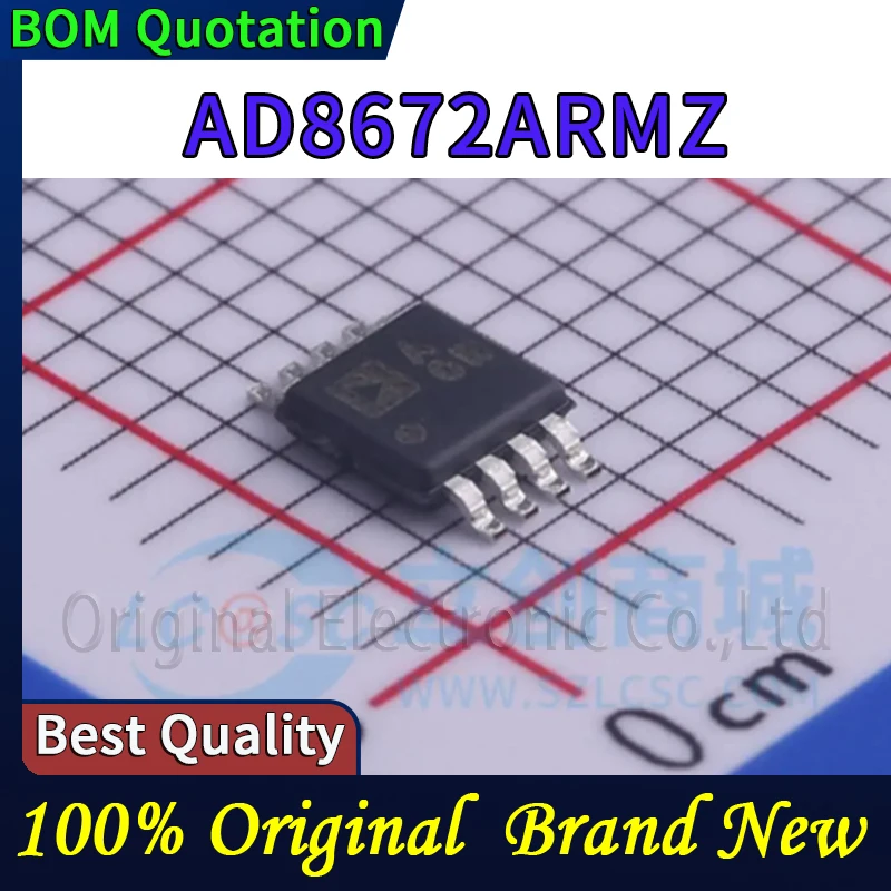10pcs/lot AD8672ARMZ  Original  In stock High quality