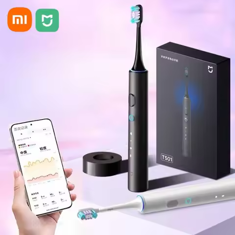 XIAOMI Mijia Toothbrush T501 Electric Toothbrush Sonic Brush Ultrasonic IPX7 Waterproofing Wireless Oral Cleaner Whitening Brush