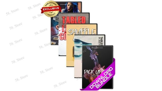 

Jack Tighe Download Bundle #3 - Master Tabled Controls II Magic tricks ( 58 Store Download )
