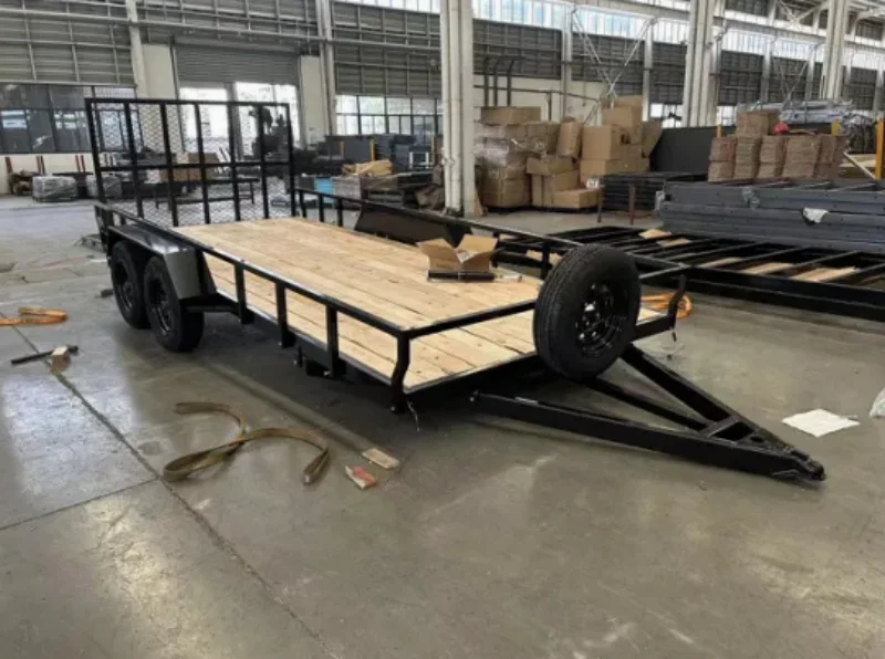 Single Axle Multipurpose Trailer Heavy Duty with Advanced Parts and Accessories