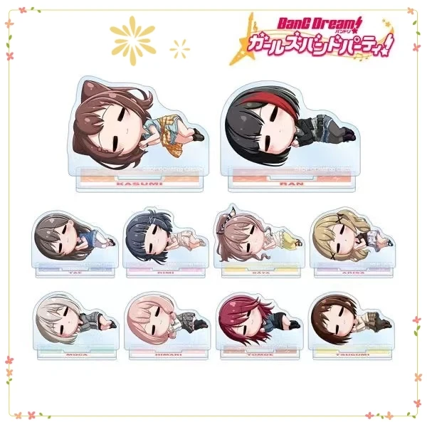 

Anime BanG Dream! Girl Band party! Mini Character Acrylic Stand Model Desktop Cartoon fan Gift 10cm