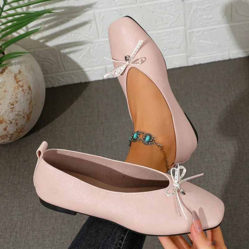Spring Autumn Multicolor Choose Lightweight Leisure Walking Low-top Shoes Women's 2026 New Solid Color Simple Joker Flat Shoes