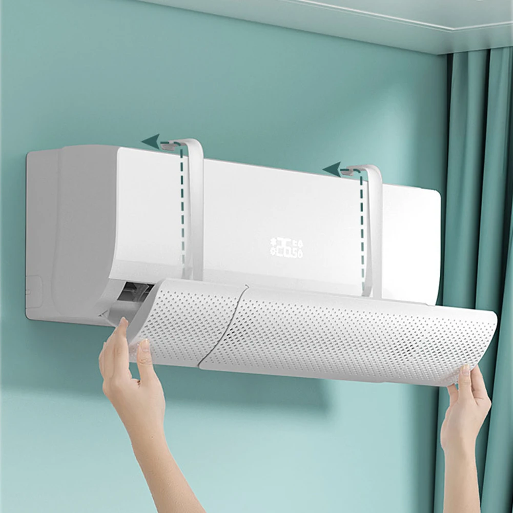 

Air Conditioner Windshield Anti-Direct Blowing Baffle For Office For Home No Drilling Required No Punching Required