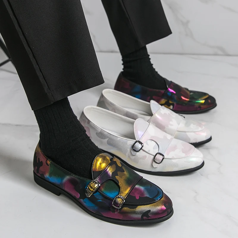 

Men's New loafers Luxury designer fashion style Party or work Daily street trends 38-48 Hot selling plus size Slip on shoes