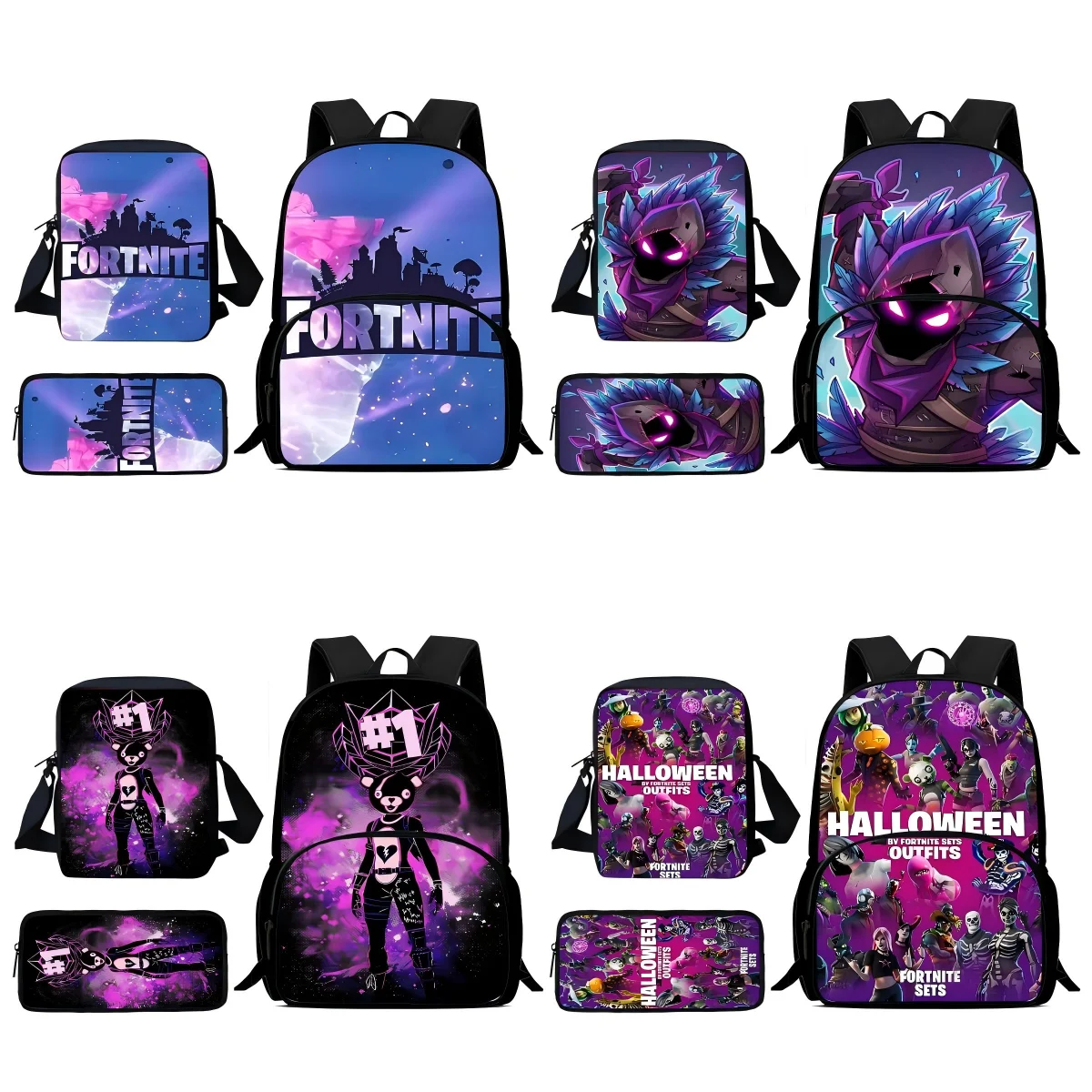 

Hot Game Shooting FortniteS Child Backpacks Shoulder Bag Pencil Case Pupil Large Capacity School Bags for Boys Girls Best Gift