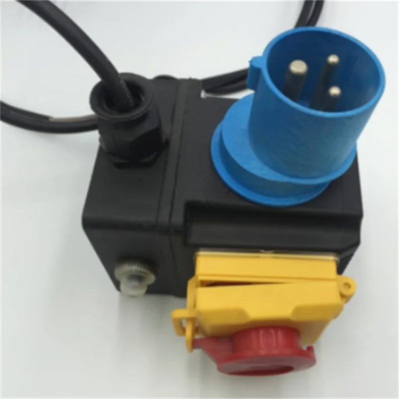 HCK10T 250V 16A IP54 Electromagnetic Push Button Switch Power On Off Magnetic Switches for Marble Stone Cutter Machine