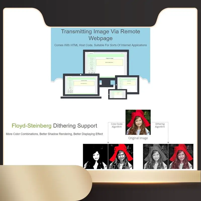 

Универсальная плата драйвера электронной бумаги Waveshare с встроенным Wi-Fi Bluetooth Soc ESP32 поддерживает различные панели SPI E-Paper Raw-N36R