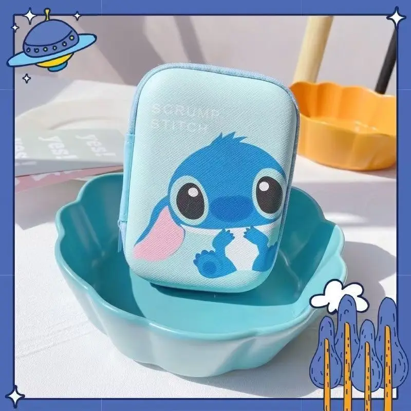 

Anime Figure Stitch Storage Bags Cartoon Spiderman Storage Box Data Cable Charger Travel Earphone Storage Protective Case Gifts