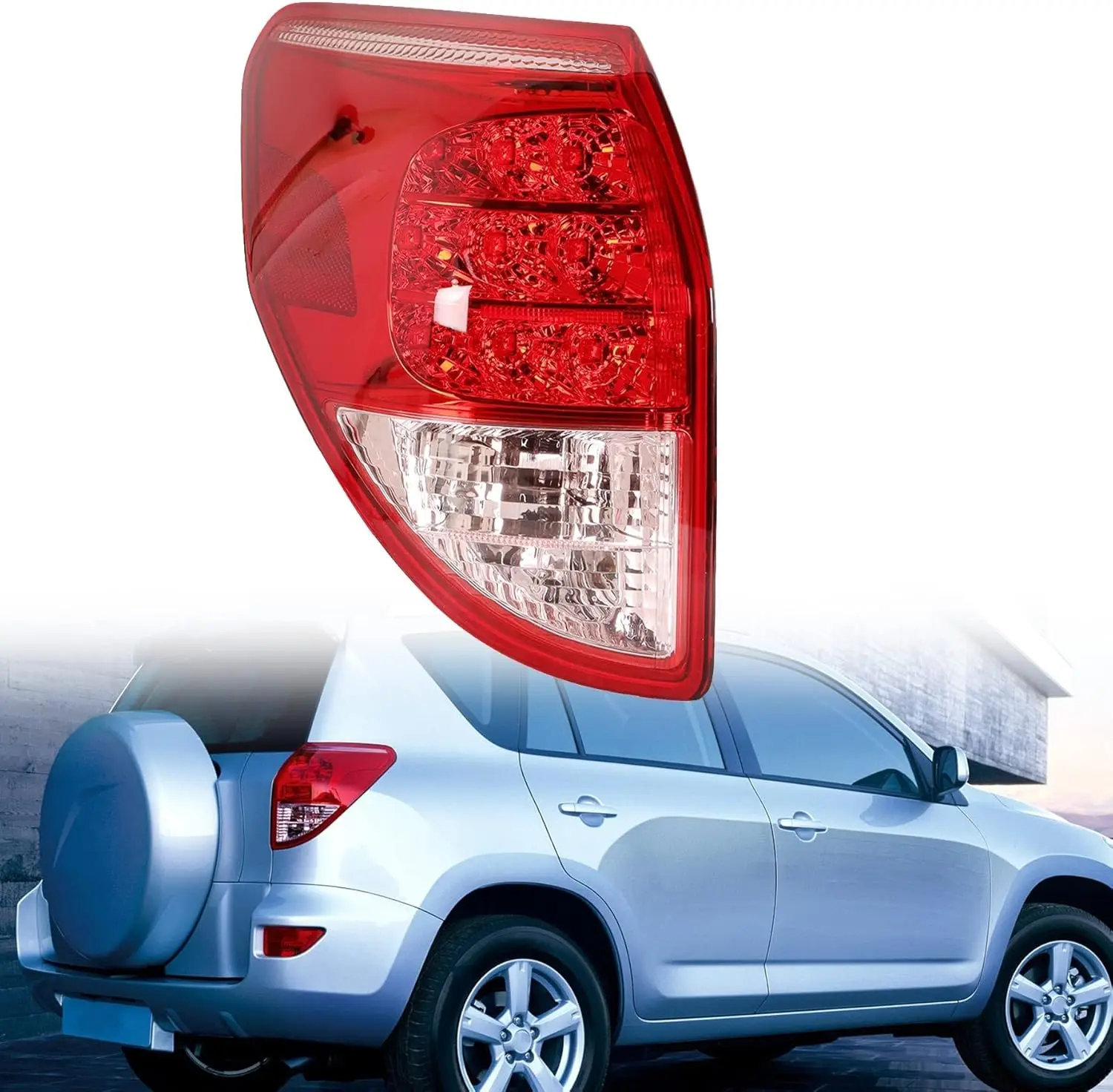 

Tail Light Rear Brake Lamp Replacement for RAV 4 2006 2007 2008 Taillight Driver Side