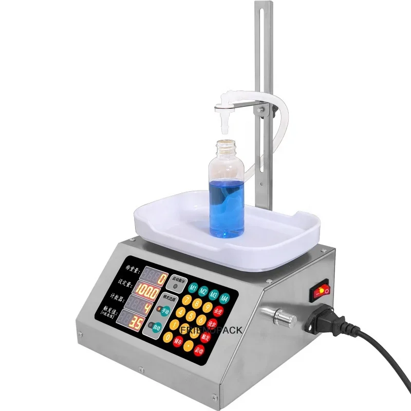 

UPK-3500 peristaltic pump weighing Filling machine quantitative liquid sauce oil