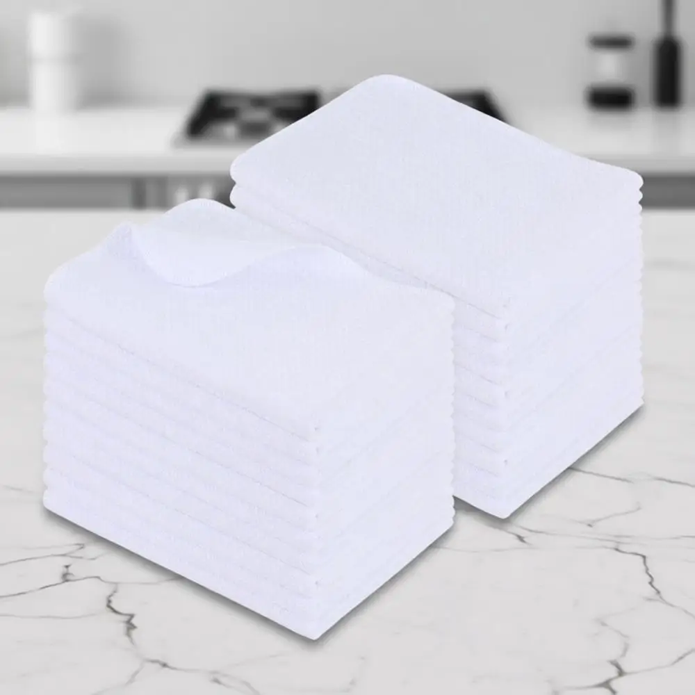 

Набор из 20 полиэстеровых кухонных полотенец 16x24 дюйма для премиального вытирания и сублимации