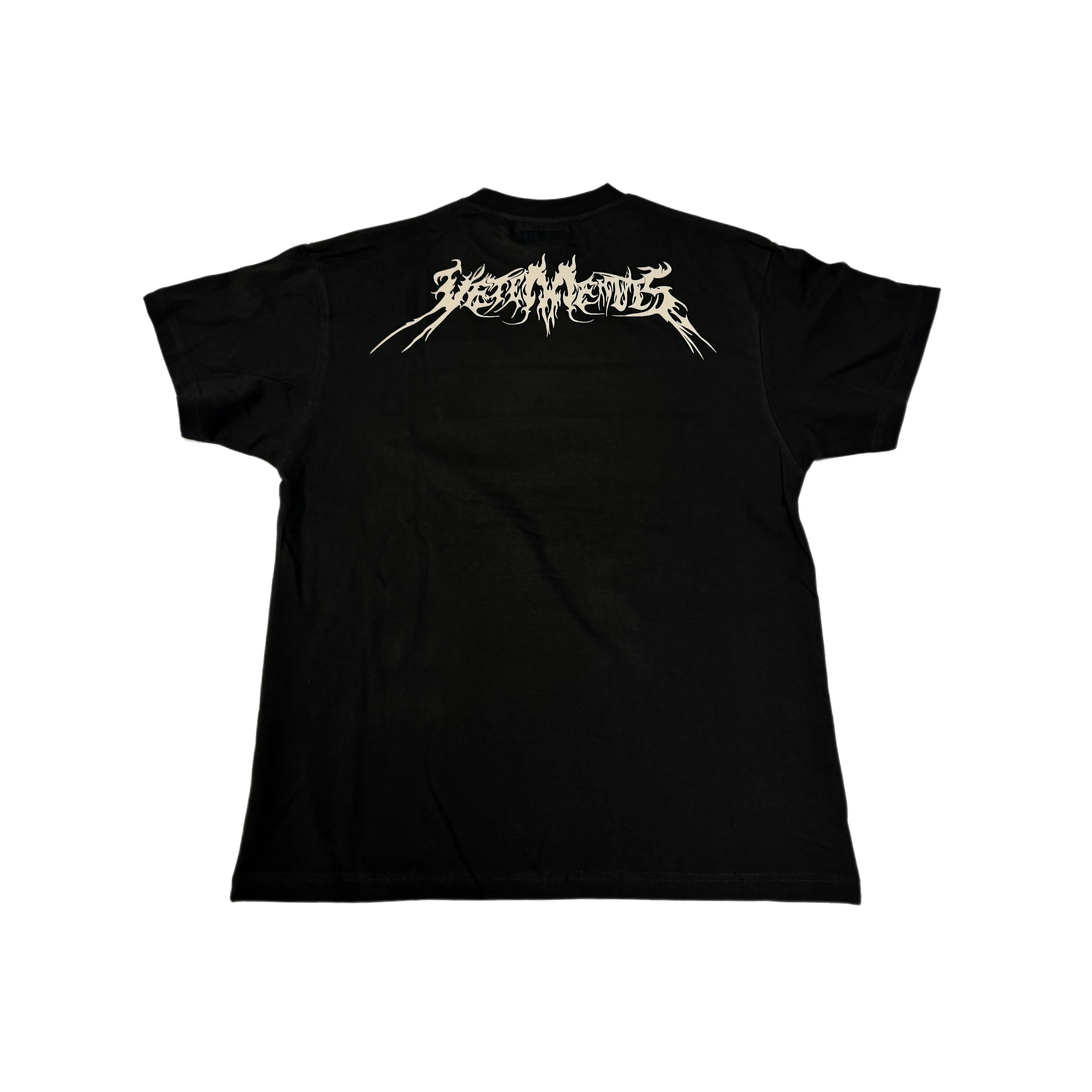 Metal Patch Short Sleeve T-Shirt Opium YVL Style Casual Breathable Sweat Absorbent Durable Unisex Summer Cotton Tee