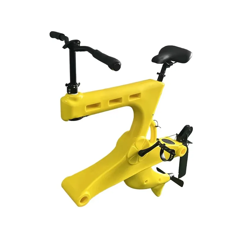 Outdoor sports fun water bicycle frame, water bicycle foot pedal system