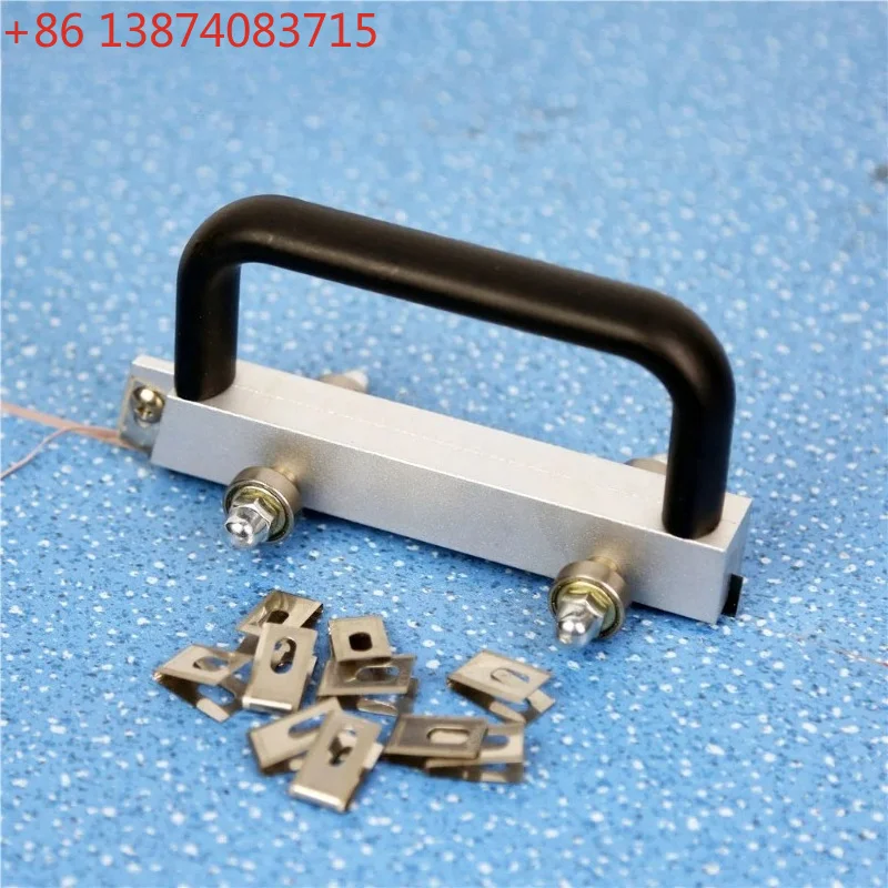 

PVC Roll Sports Floor Groove Cutter tools, wheel slotted manually slotted knife,Vinyl floor Grooving Machine